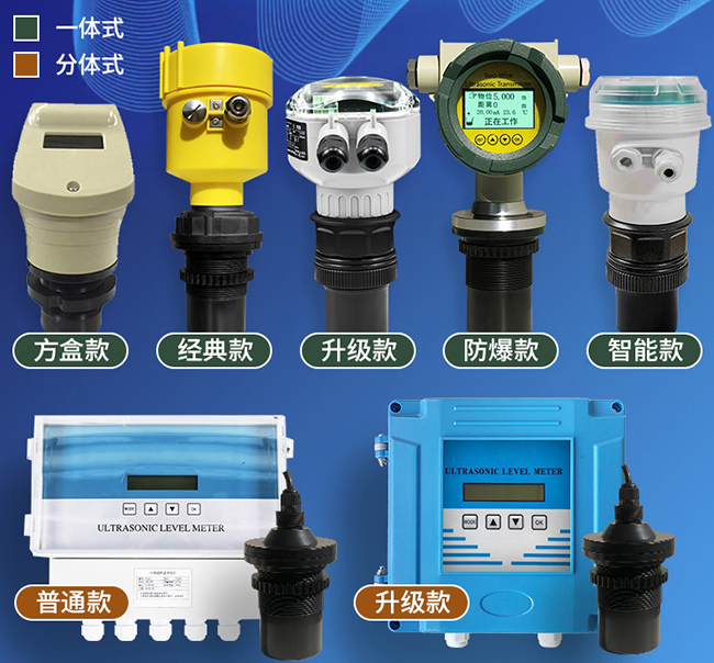 投入式超聲波液位計(jì)產(chǎn)品分類圖