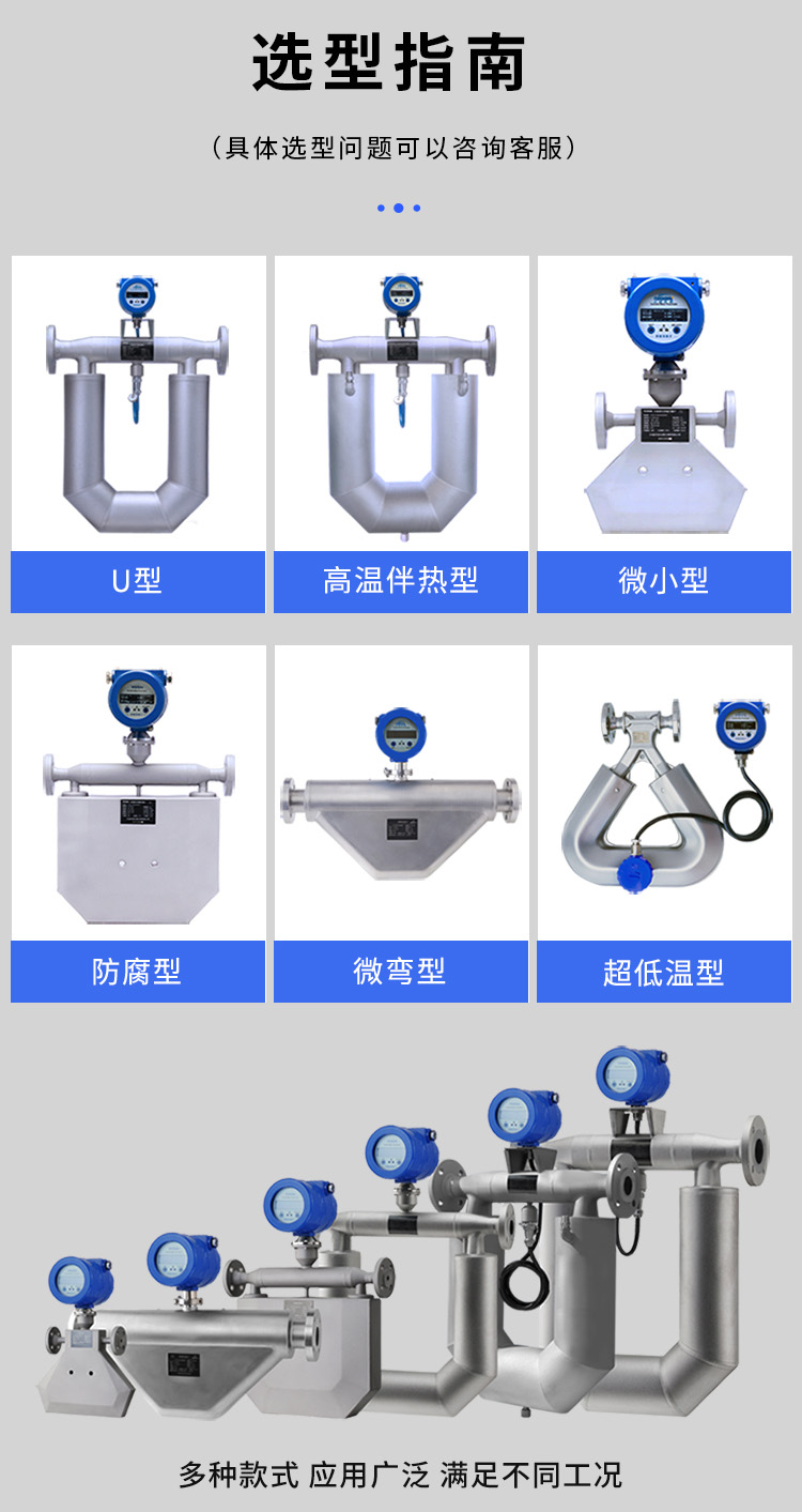 實驗室質(zhì)量流量計產(chǎn)品分類圖